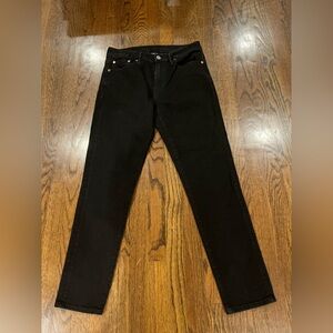 American Eagle Men's Straight Black Jeans
